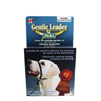 Headcollar for Dogs 1 Unit, Black, XL