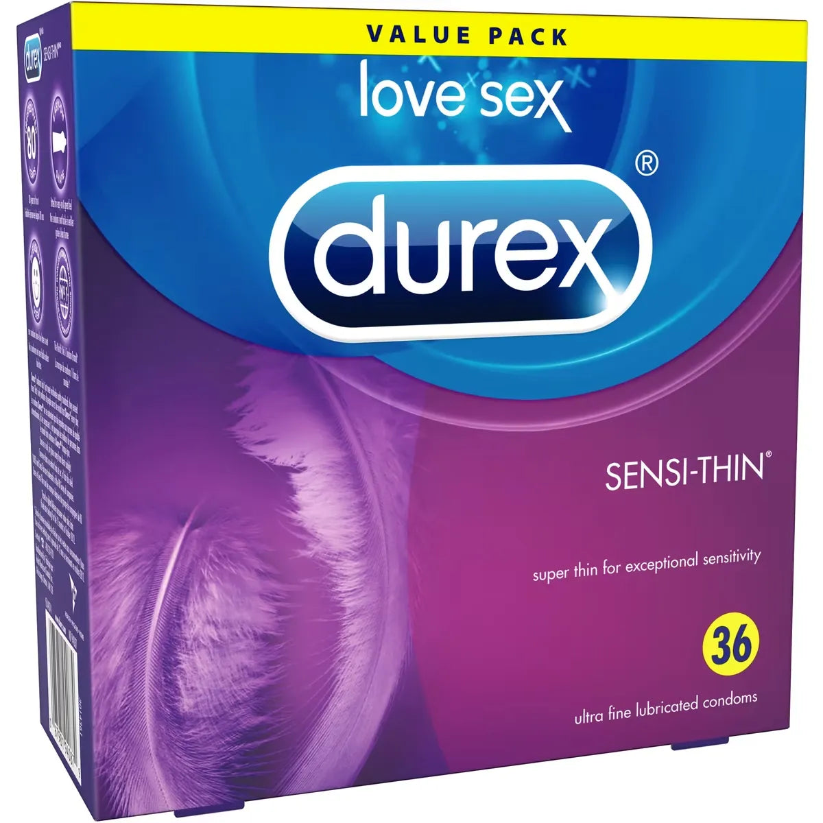 Durex Sensi-Thin Lubricated Value Pack Condoms product detail
