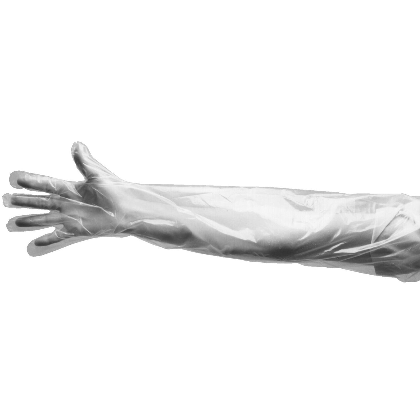 Polyethylene Gloves Shoulder Length Sleeve Box of 100 Gloves