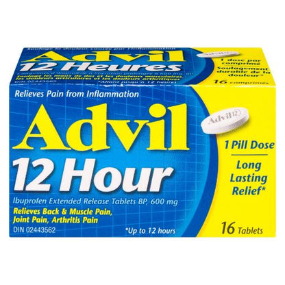 Advil 12 Hour 16 Tablets