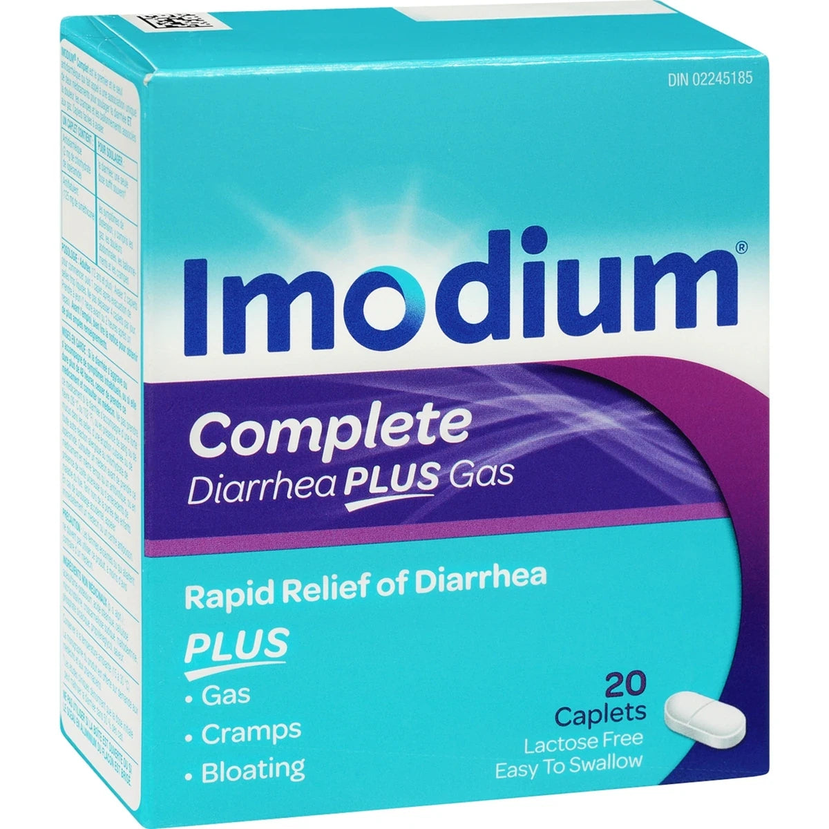 Imodium Diarrhea Plus Gas Relief 20 ea product detail