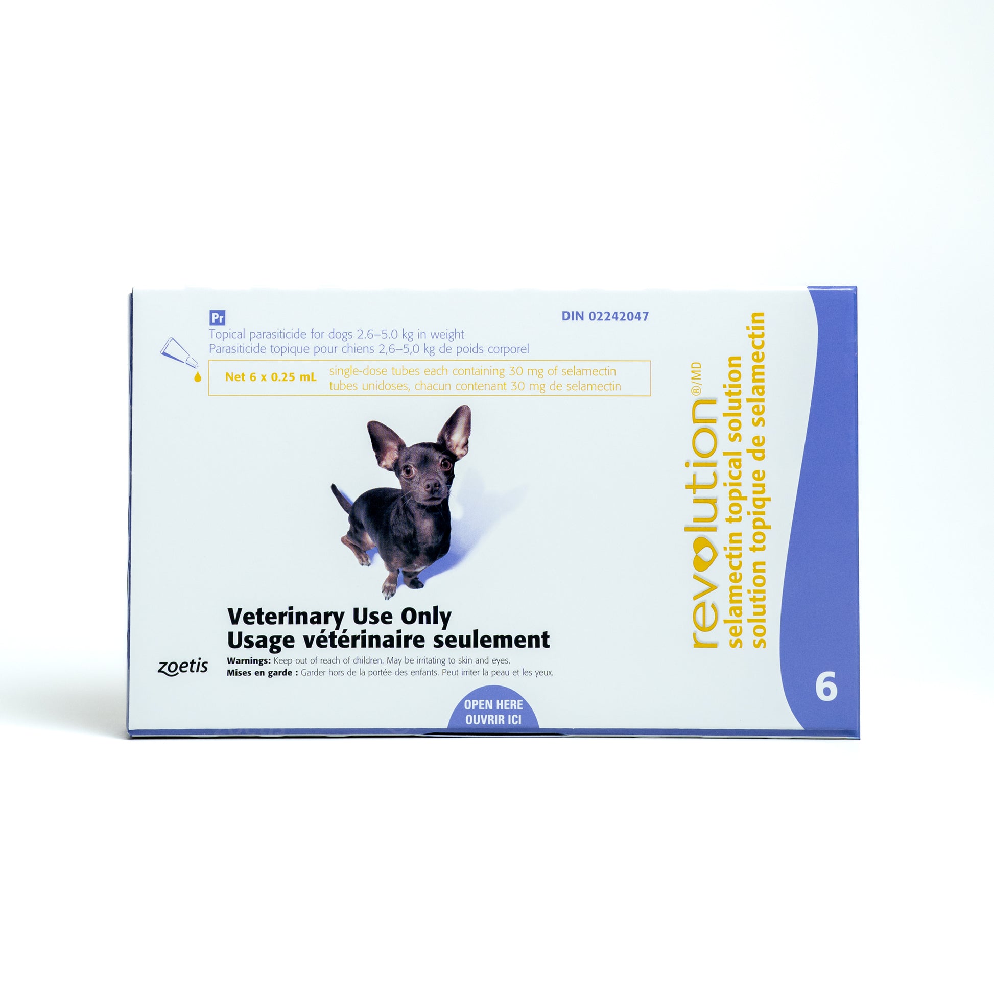 Revolution for Dog Solution 1 Box of 6 Applicators