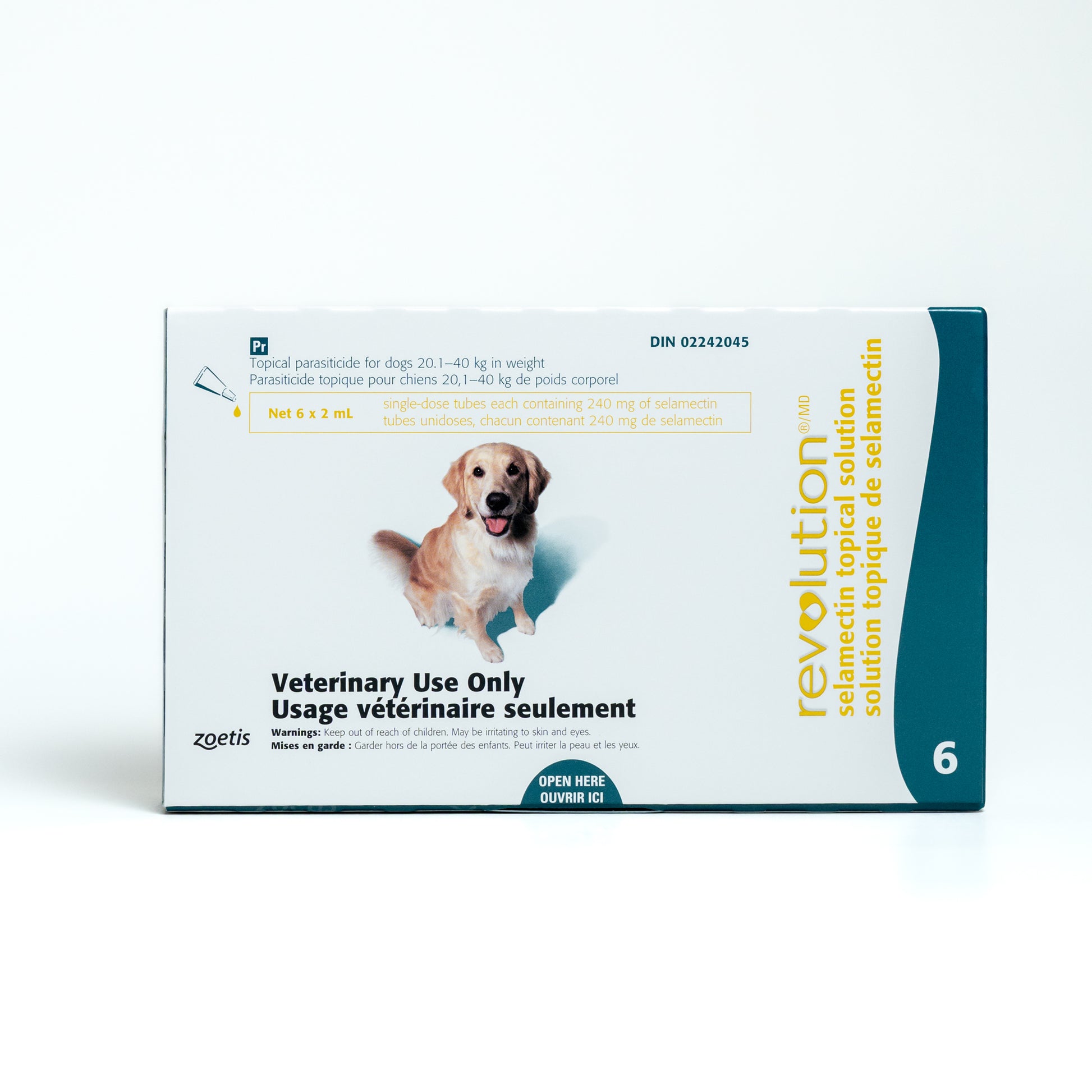 Revolution for Dog, 20.1 - 40 kg (Aqua), 6 Tubes - product image 3