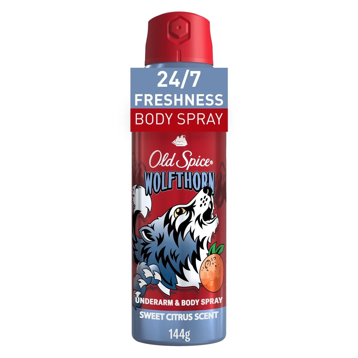 Old Spice Wild Collection Bodyspray Wolfthorn front package