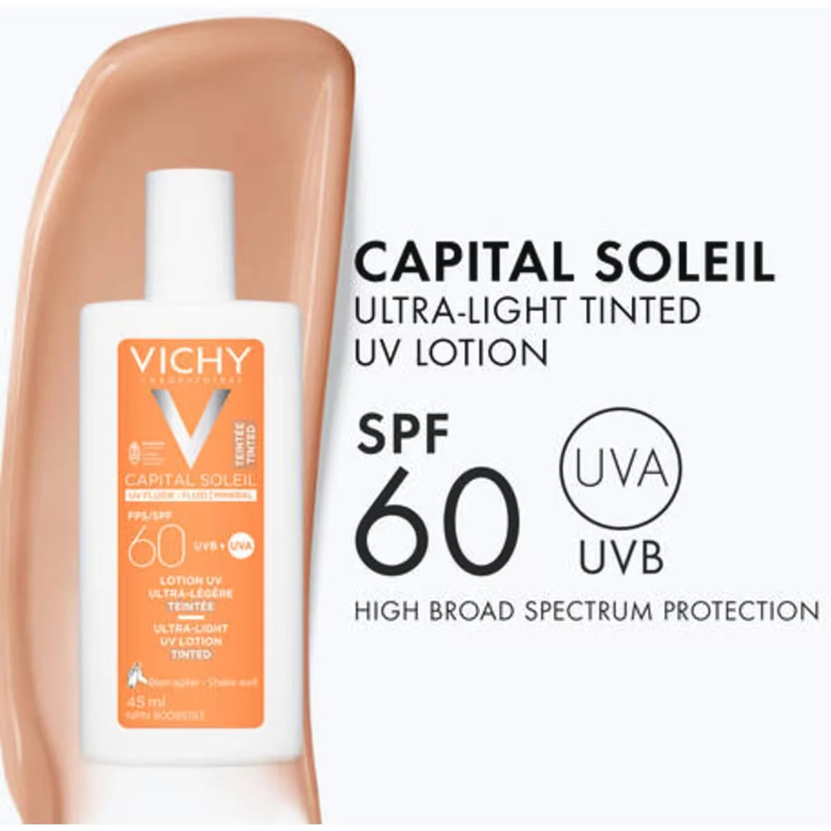 Vichy Mineral Tinted Sunscreen Lotion SPF 60 product detail