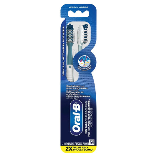 Oral B CrossAction Pro-Health Medium toothbrush product image