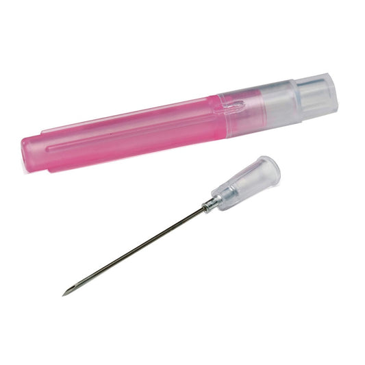 Hypodermic Needle Monoject Vet Polypropylene Pack of 100 Needles 25 g x 5 / 8 in