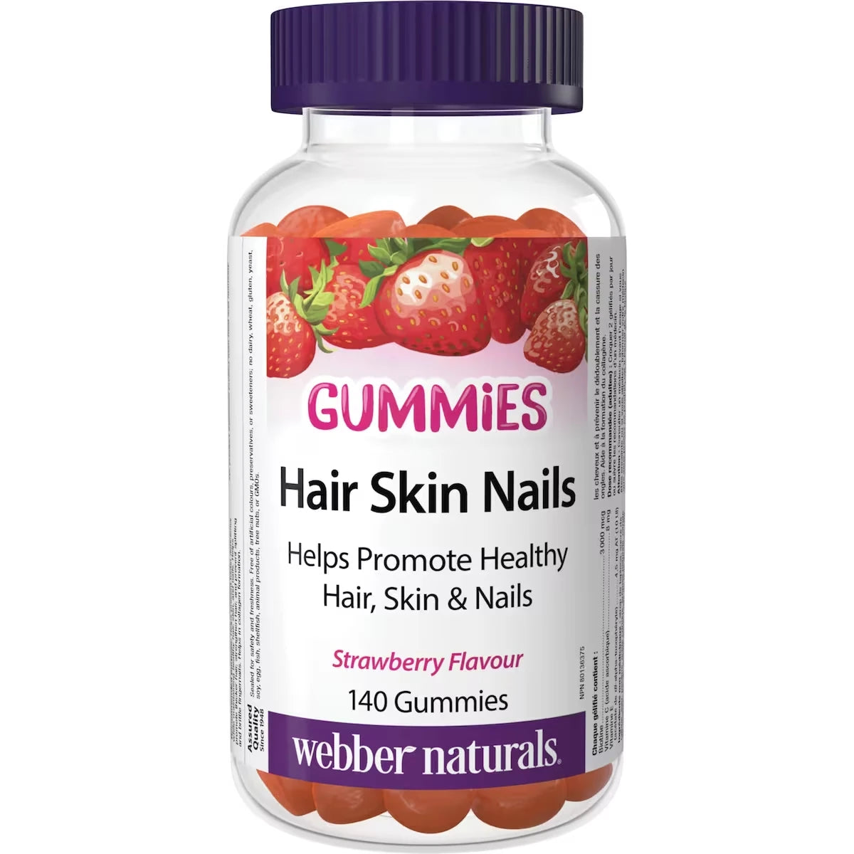 Webber Hair Skin Nails Gummies view 2