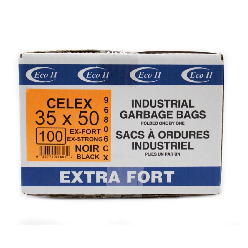 Garbage Bag Industrial XStrong 35 x (50 in) Pack of 100