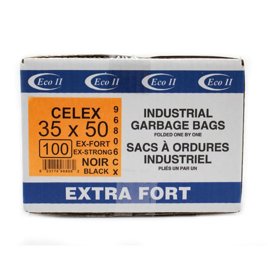 Garbage Bag Industrial XStrong 35 x (50 in) Pack of 100