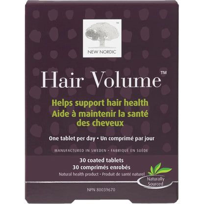 New Nordic Hair Volume front package