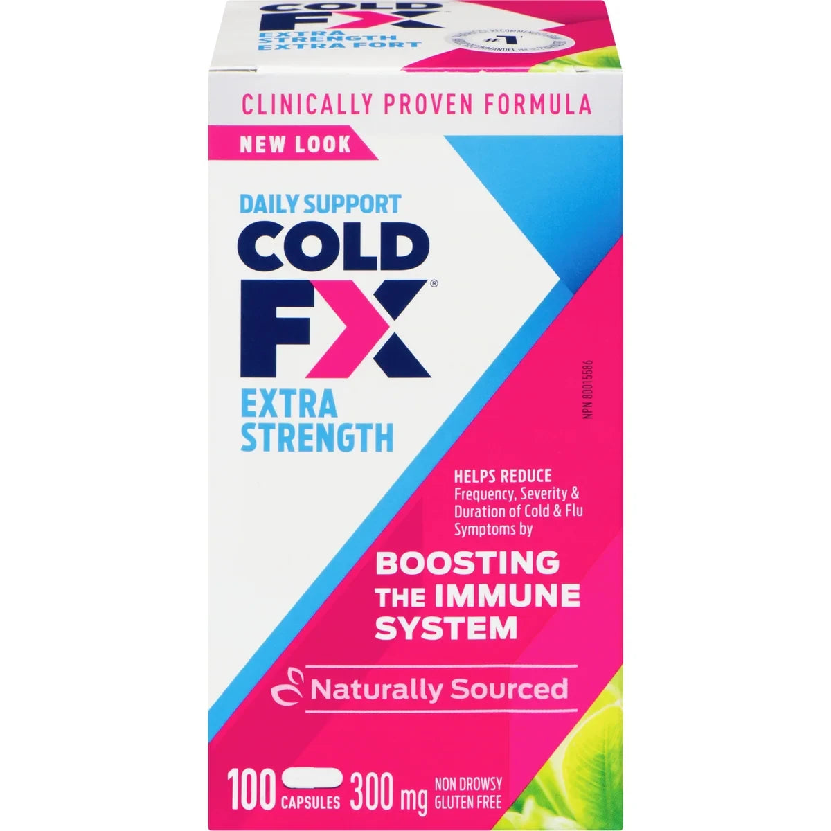 Cold Fx Daily Support Extra Strength front package