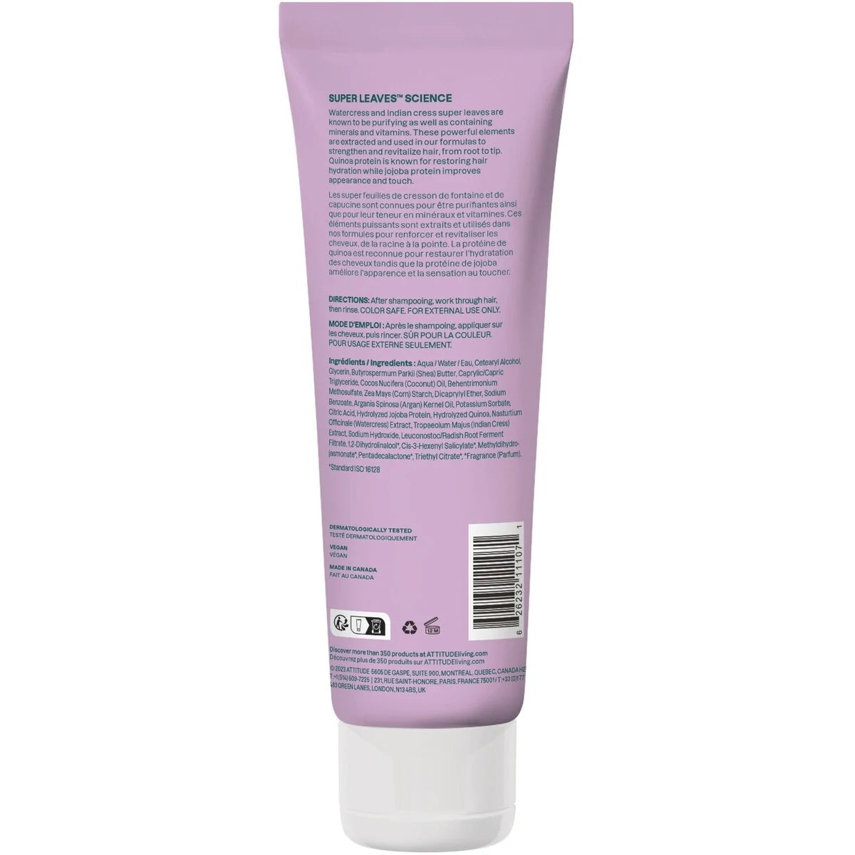 Attitude Super Leaves Conditioner - moisture rich product detail