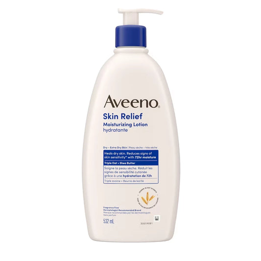 Aveeno Skin Relief Moisturizing Lotion, Shea Butter product image