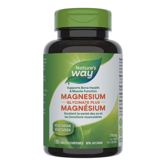 Nature's Way Magnesium Glycinate Plus front package