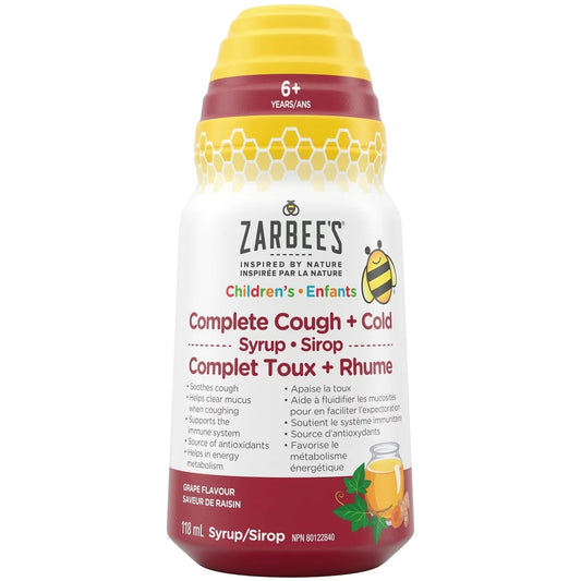 Zarbee's Children's Complete Cough + Cold Syrup product image