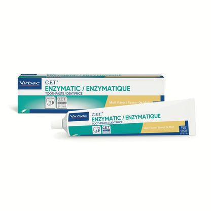 C.E.T.. Enzymatic Toothpaste Dor Cats and Dogs (Malt) 70 g Tube