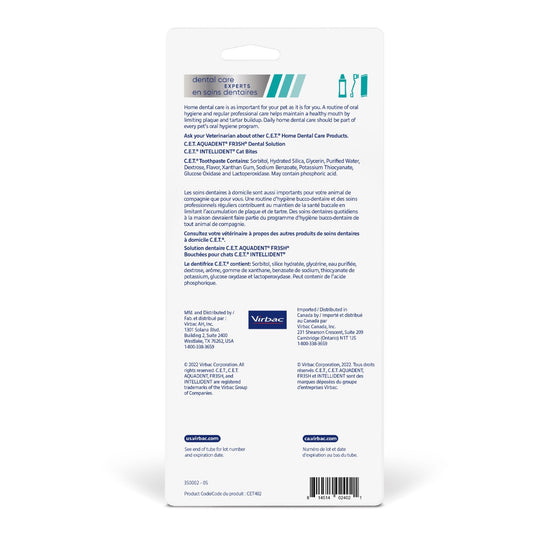 C.E.T.. Oral Hygiene Kit for Cats (Seafood) 1 Kit - additional product view 2