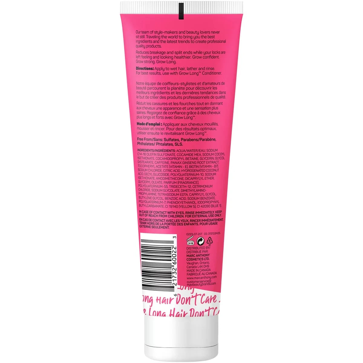 Marc Anthony Grow Long Super Fast Strength Shampoo product detail