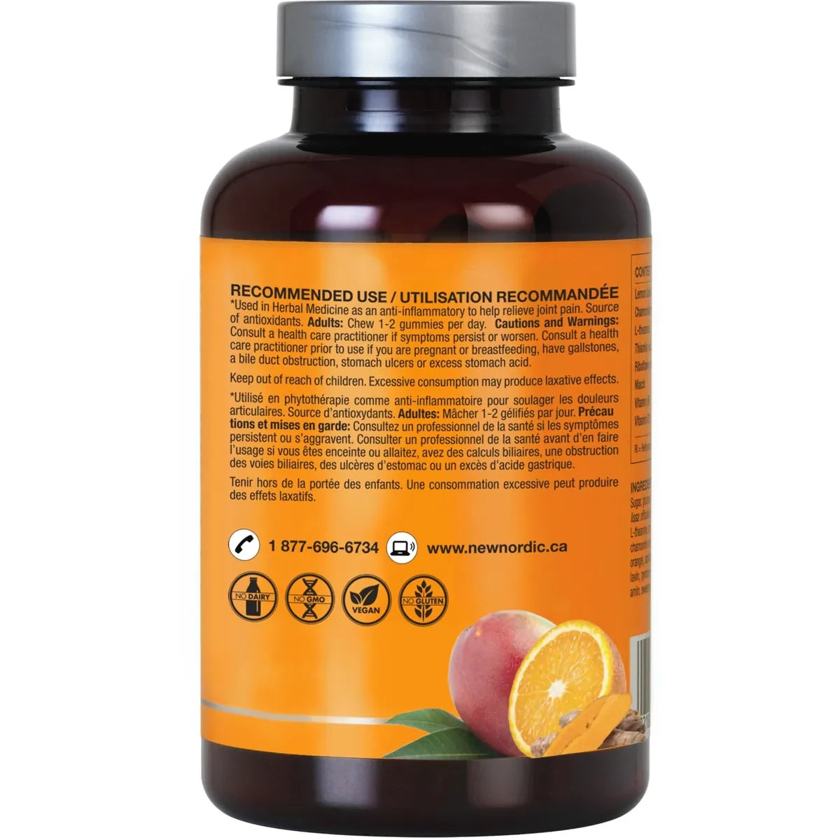 New Nordic Turmeric Gummies product detail