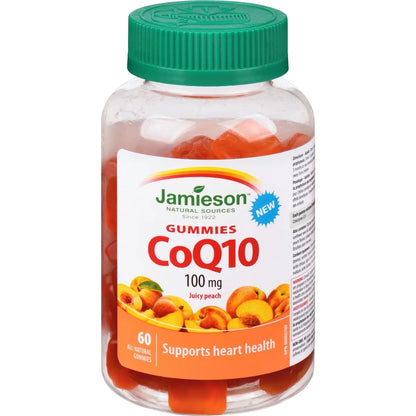 Jamieson CoQ10 Gummies 100 mg front package