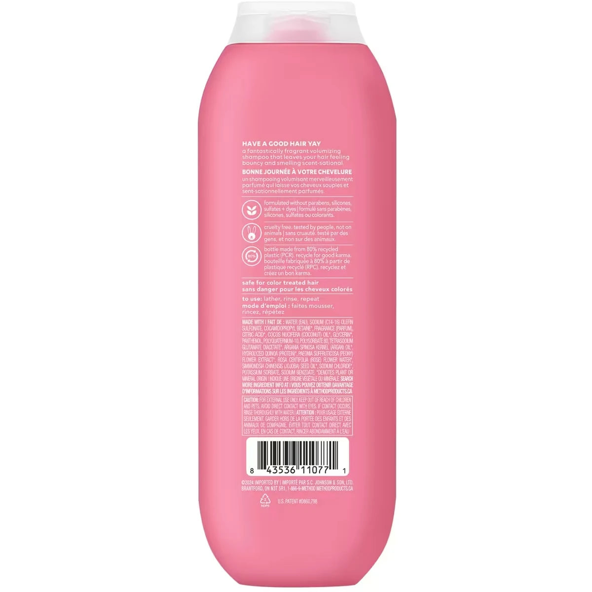Method Pure Peace Volumizing Shampoo product detail