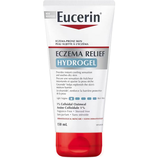 Eucerin Eczema Relief Hydrogel front package