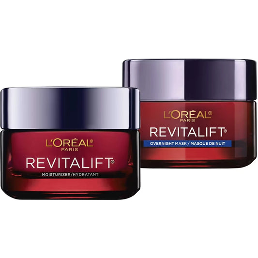 L'Oréal Paris Moisturizer Day and Night Kit Retinol Vitamin C Hyaluronic Acid product image