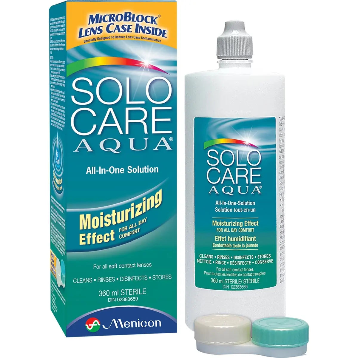 Solo-Care Solocare Aqua 1-Pack 360mL front package