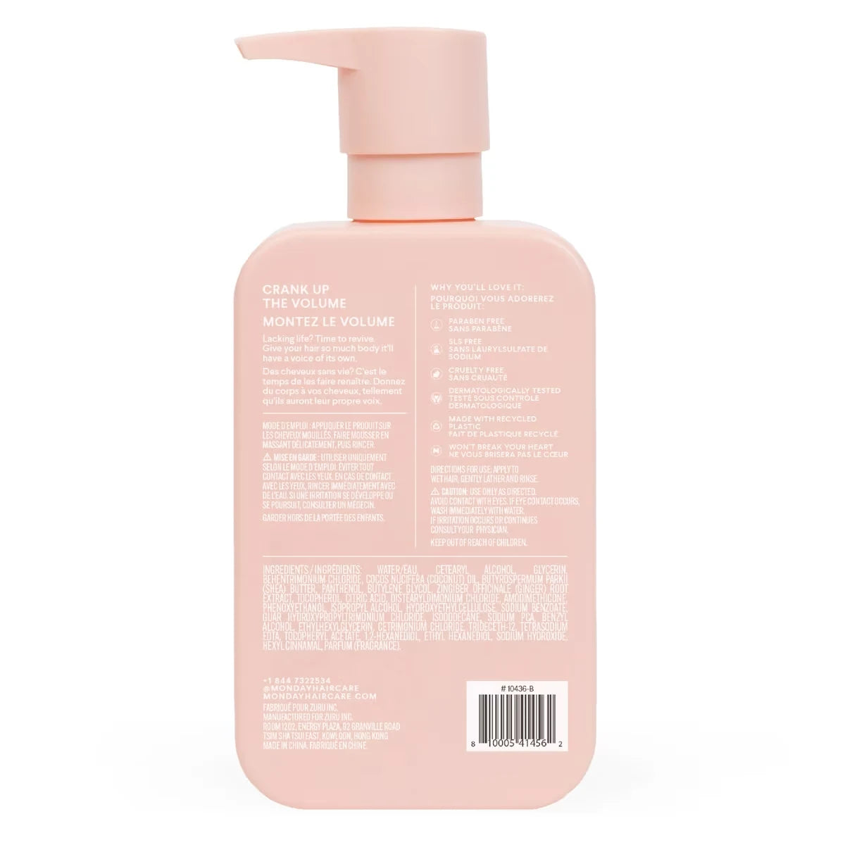 MONDAY Haircare Volume Conditioner product detail