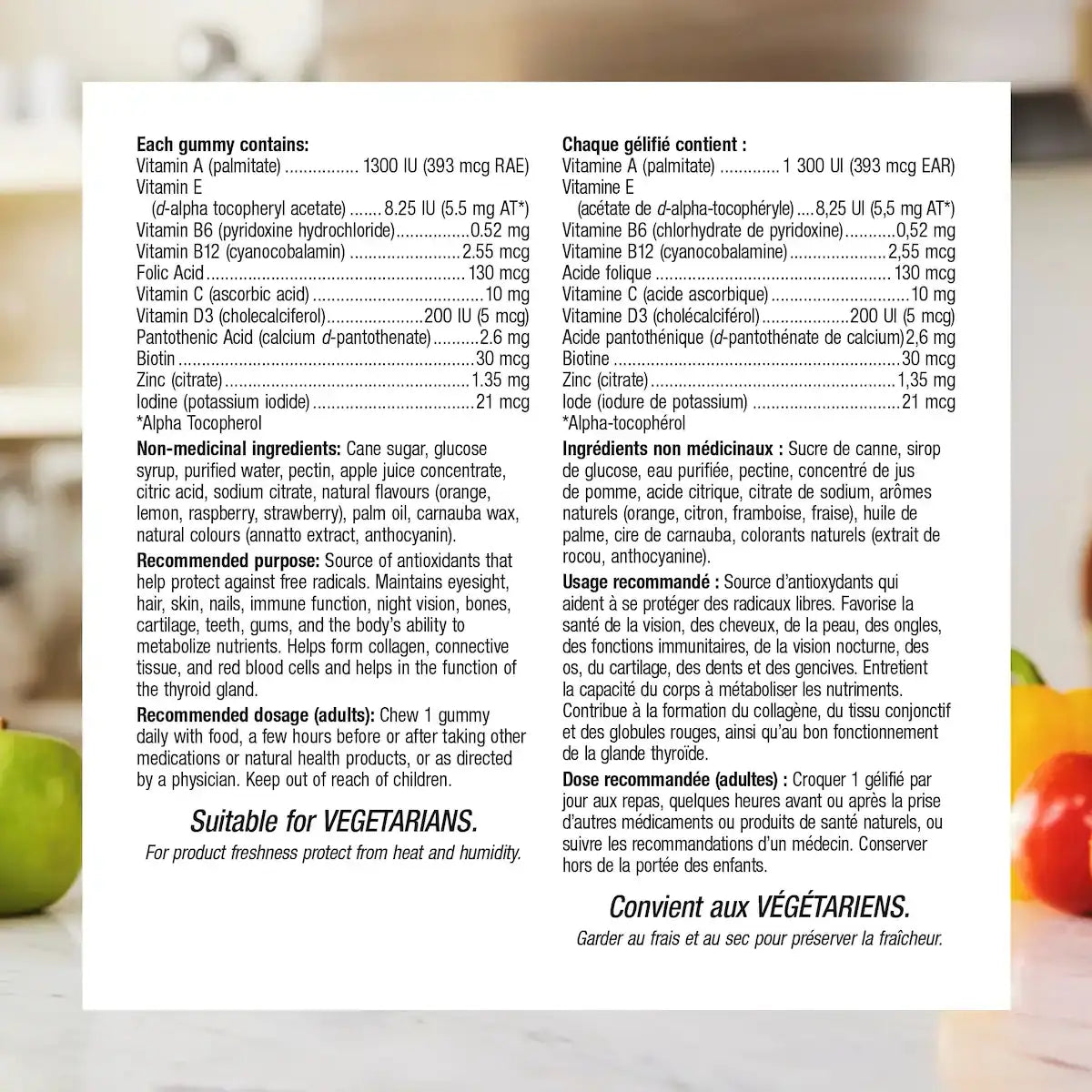 Webber Multivitamin Orange · Raspberry · Lemon product detail