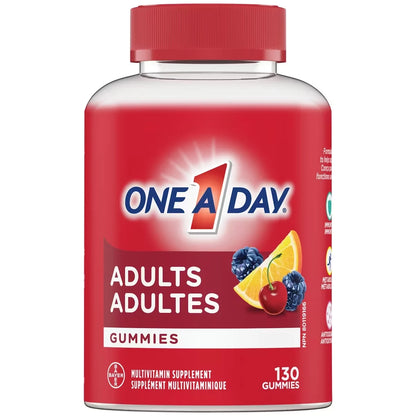 One A Day Adult Multivitamin Gummies front package