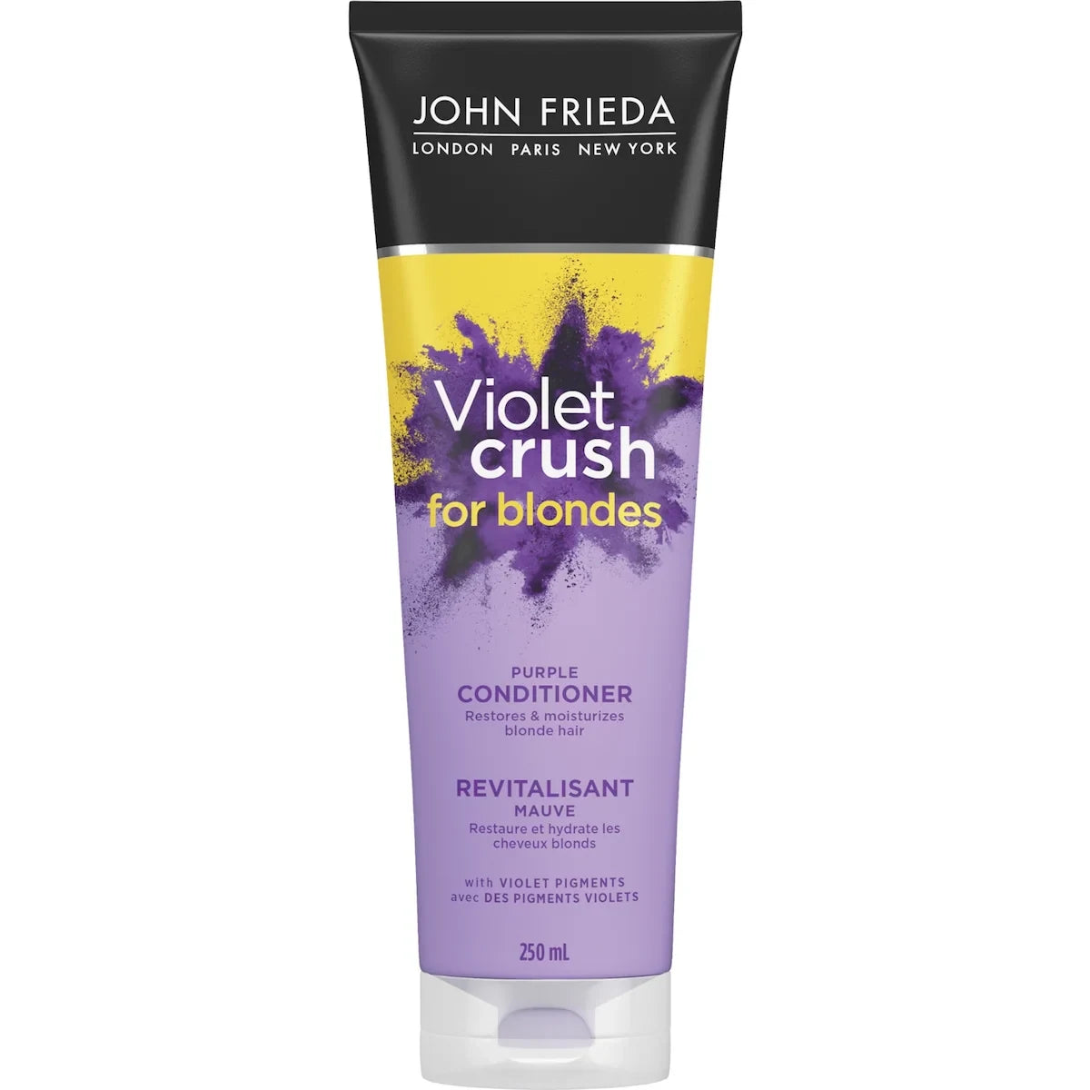 John Frieda Violet Crush Daily Purple Conditioner front package