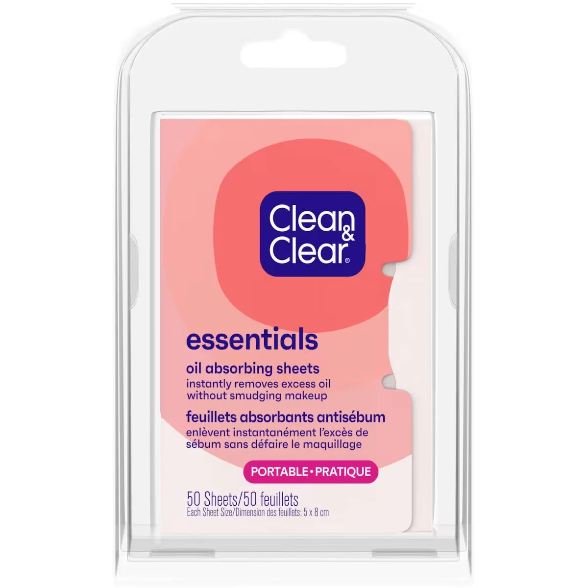 Clean & Clear Oil Absorbing Sheets front package