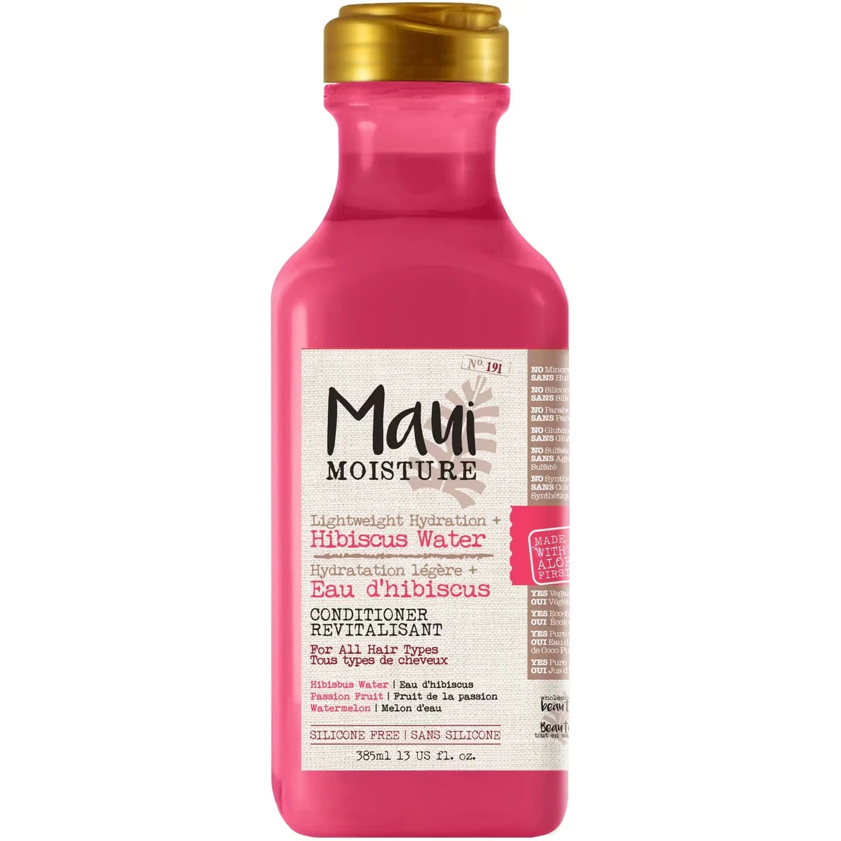 Maui Moisture Lightweight Hydration + Hibiscus Conditioner front package