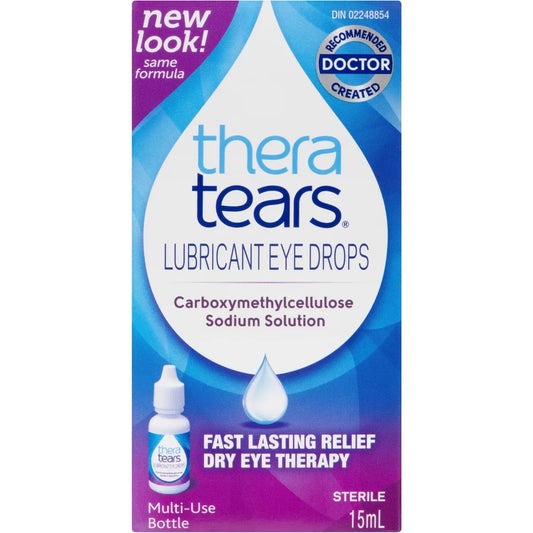 Thera Tears Lubricant Eye Drops front package