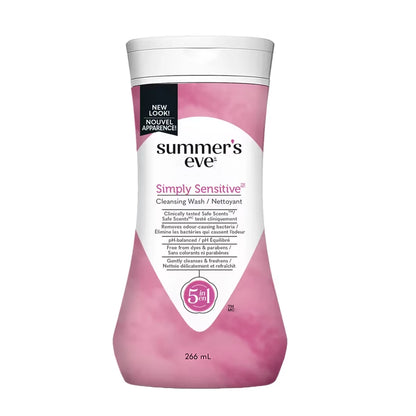 Summer's Eve Sensitive Skin Cleansing Wash front package