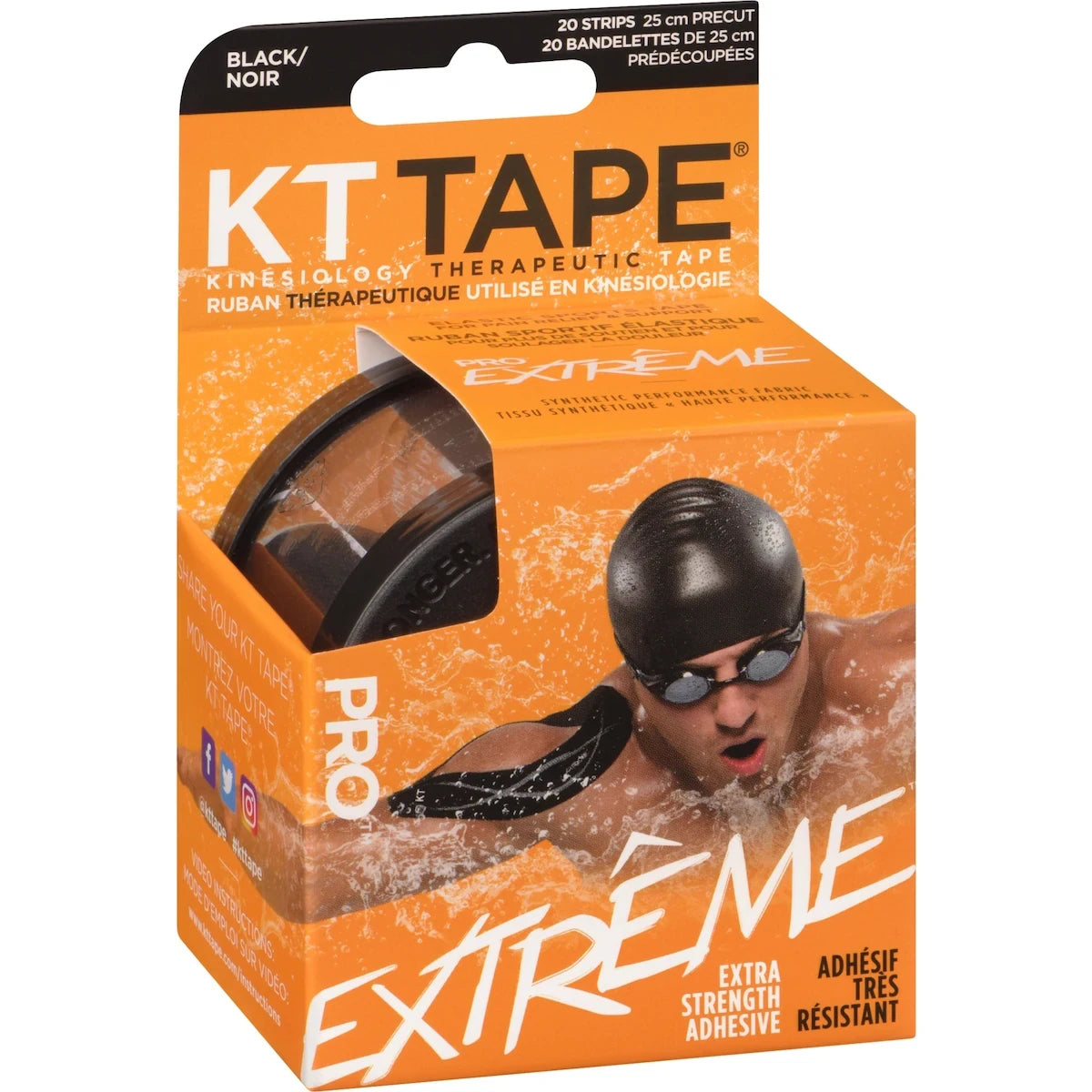 KT Tape Pro Extreme Black product detail