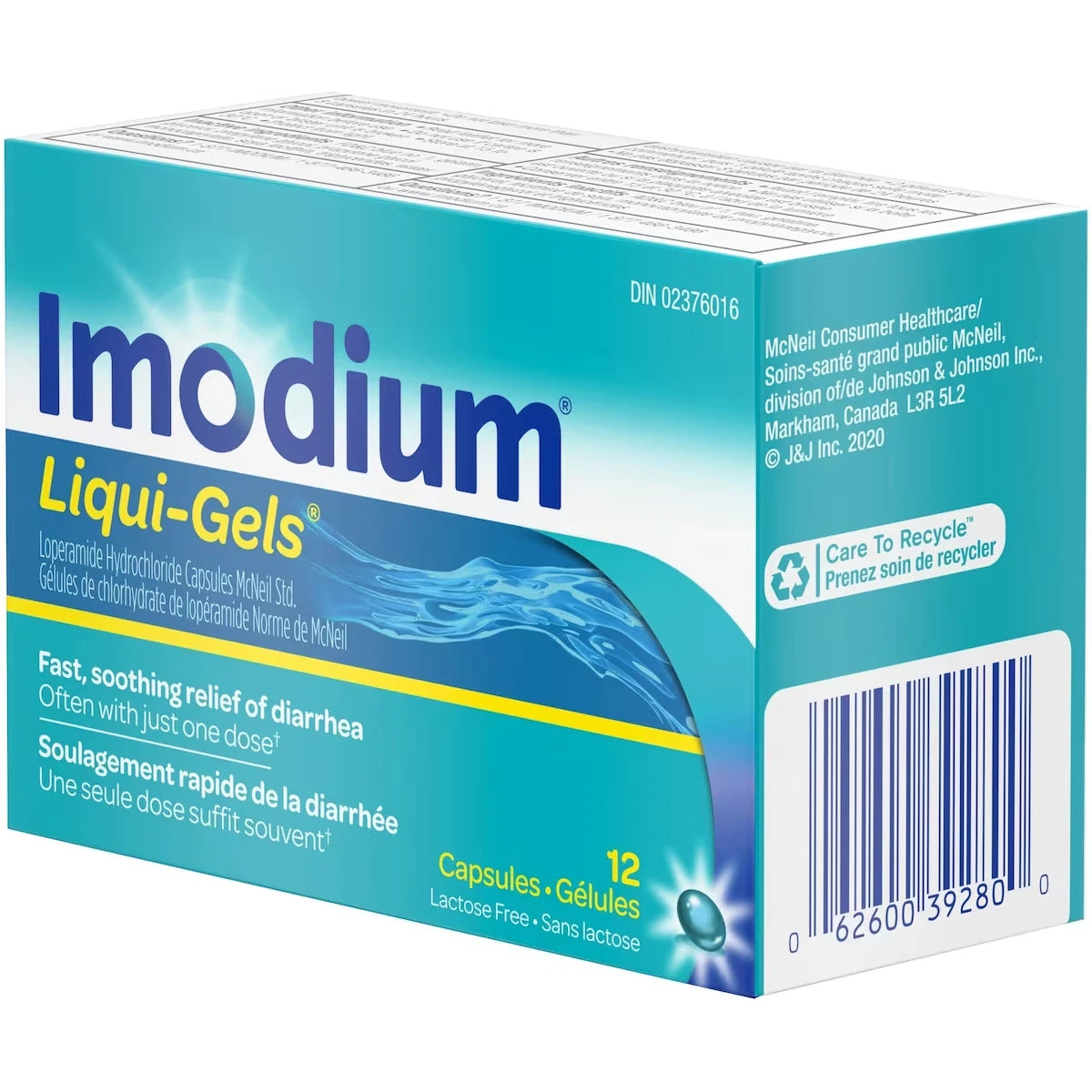 Imodium Liquid Gels 12s product detail