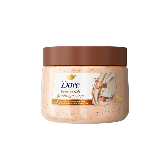 Dove Body Scrub For Silky Smooth Skin, 425g front package