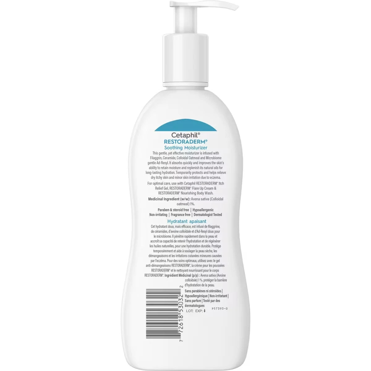 Cetaphil Restoraderm Soothing Moisturizer product detail