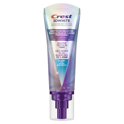 Crest Toothpaste 3DWhite Deep Stain Remover Dazzling Mint product detail