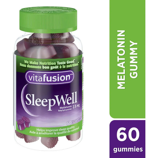Vitafusion Sleepwell Gummy Supplements with Melatonin product detail