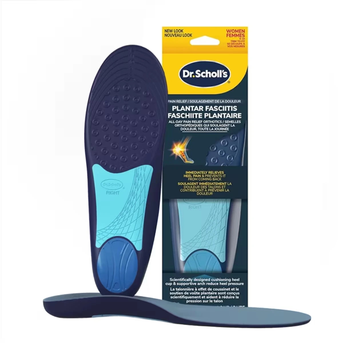 Dr. Scholl's Plantar Fasciitis Pain Relief Orthotics, Women, Size 6-10 product image