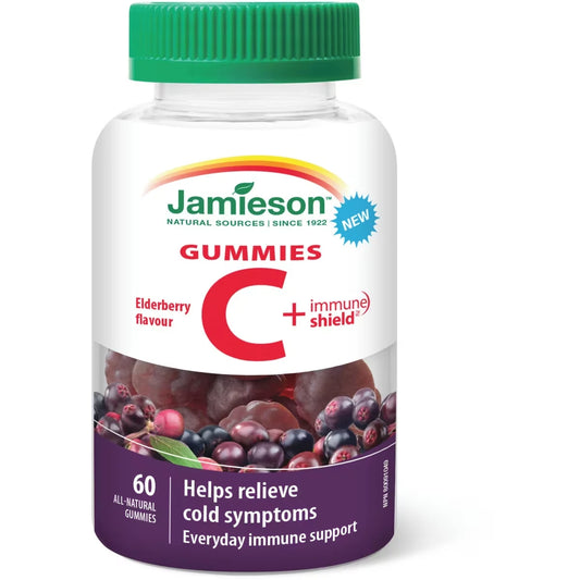 Jamieson Vitamin C + Immune Shield Gummies front package