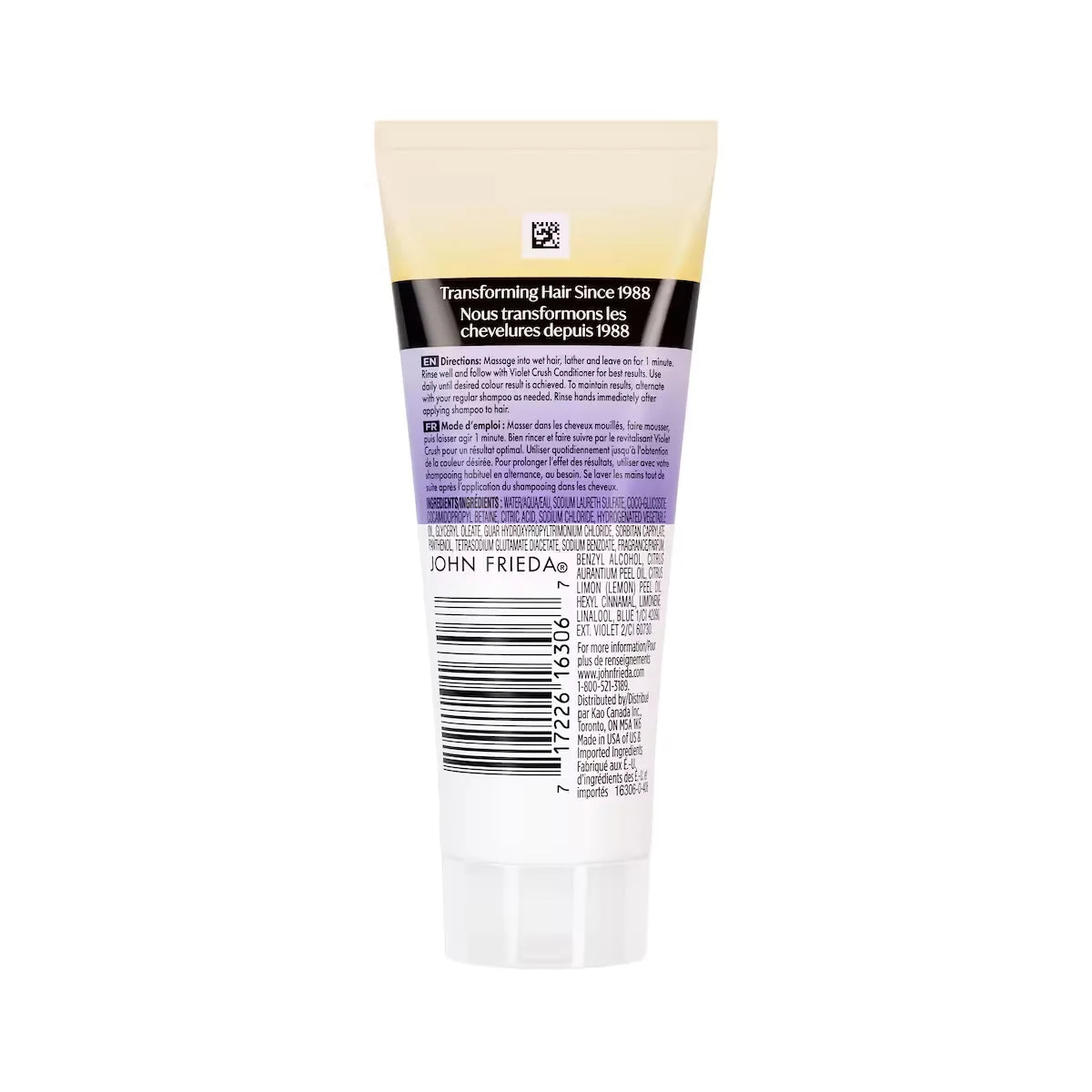 John Frieda Violet Crush Daily Purple Shampoo product detail