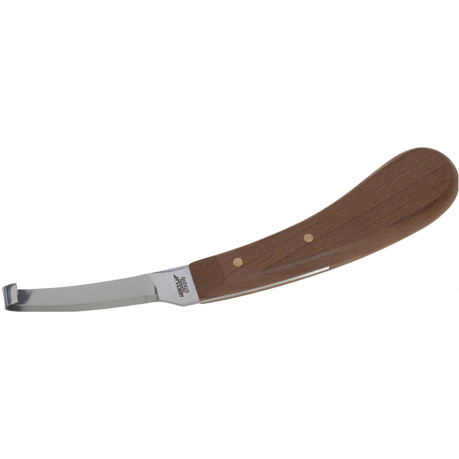 Hoof and Claw Knife Thermally Treated Hardwood Handle 1 Unit Right