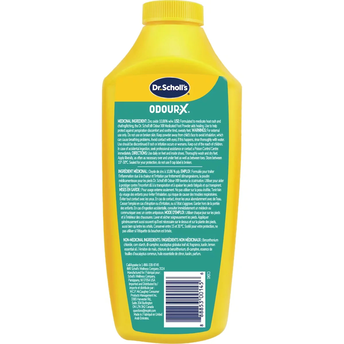 Dr. Scholl's DS Odour-X Medicated Foot Powder product detail