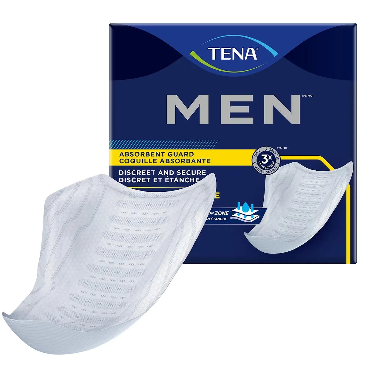 Tena Incontinence Guards for Men, Moderate Absorbency product detail
