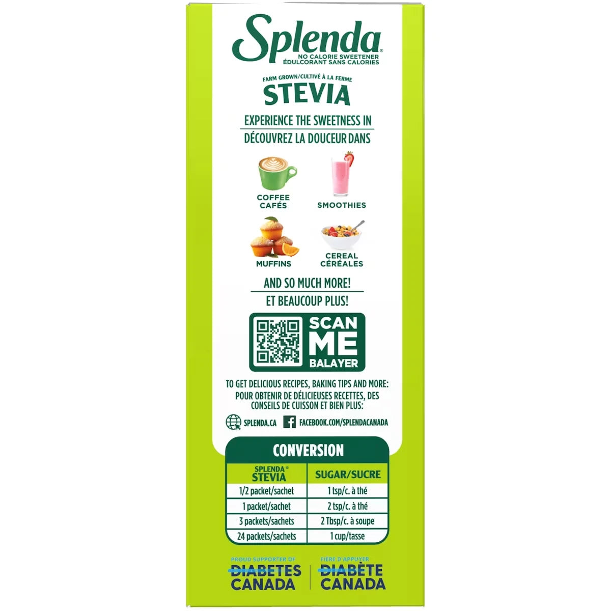Splenda Stevia Sweetener Packets - 50ct 50 count product detail